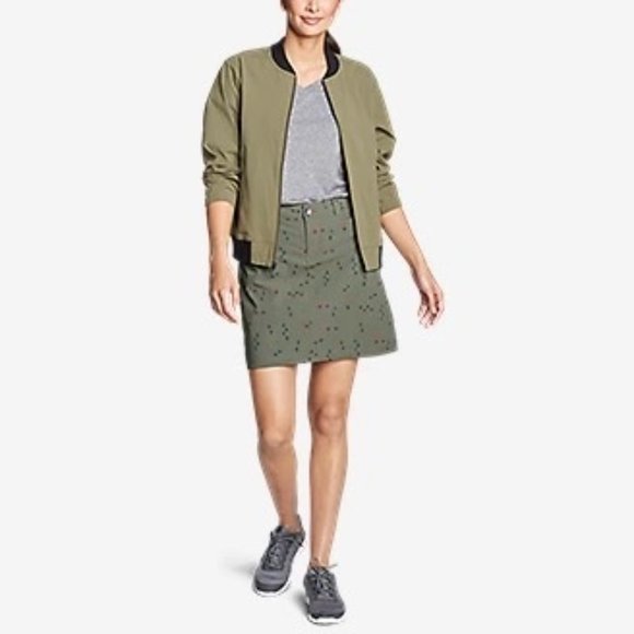 EDDIE BAUER Horizon Sprig Skort Size 10 EUC